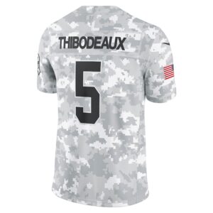 Kayvon Thibodeaux New York Giants Nike 2024 Salute to Service Limited Jersey - Arctic Camo photo 3 Jersey4u
