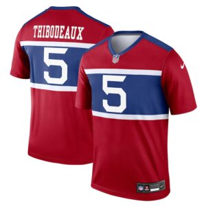 Kayvon Thibodeaux New York Giants Nike Alternate Legend Player Performance Top - Red photo 1 Jersey4u