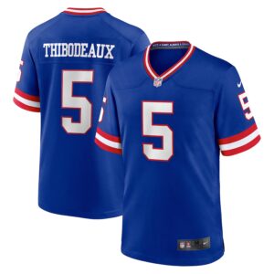 Kayvon Thibodeaux New York Giants Nike Classic Player Game Jersey - Royal photo 1 Jersey4u