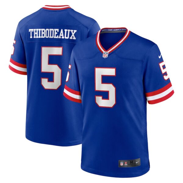 Kayvon Thibodeaux New York Giants Nike Classic Player Game Jersey - Royal photo 1 Jersey4u
