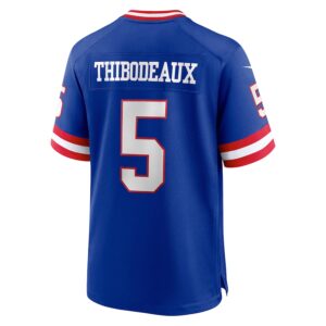 Kayvon Thibodeaux New York Giants Nike Classic Player Game Jersey - Royal photo 3 Jersey4u