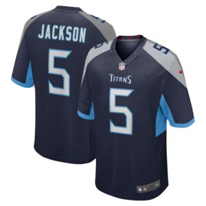 Kearis Jackson Tennessee Titans Nike Team Game Jersey -  Navy photo 1 Jersey4u