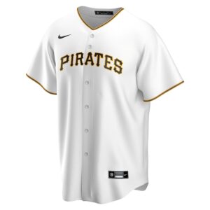 Ke'Bryan Hayes Pittsburgh Pirates Nike Home Jersey4u Jersey - White photo 2 Jersey4u