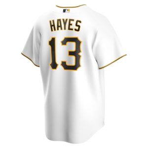 Ke'Bryan Hayes Pittsburgh Pirates Nike Home Jersey4u Jersey - White photo 3 Jersey4u