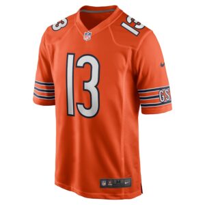 Keenan Allen Chicago Bears Nike Alternate Game Jersey -  Orange photo 2 Jersey4u