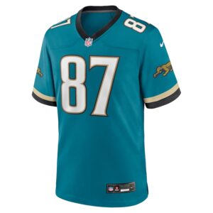 Keenan McCardell Jacksonville Jaguars Nike Prowler Throwback Retired Player Game Jersey - Teal photo 2 Jersey4u