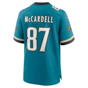 Keenan McCardell Jacksonville Jaguars Nike Prowler Throwback Retired Player Game Jersey - Teal photo 3 Jersey4u