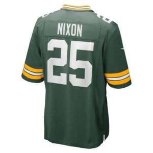 Keisean Nixon Green Bay Packers Nike Game Player Jersey - Green photo 3 Jersey4u