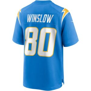 Kellen Winslow Los Angeles Chargers Nike Game Retired Player Jersey - Powder Blue photo 3 Jersey4u
