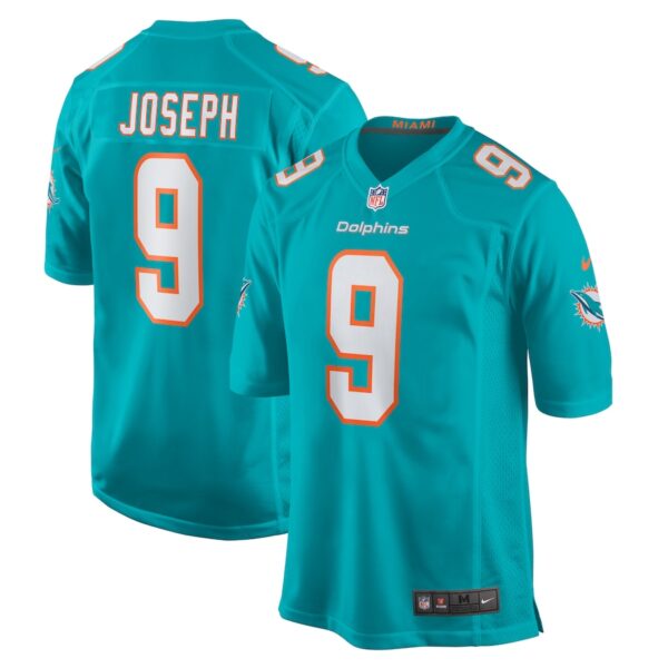 Kelvin Joseph Miami Dolphins Nike Team Game Jersey -  Aqua photo 1 Jersey4u