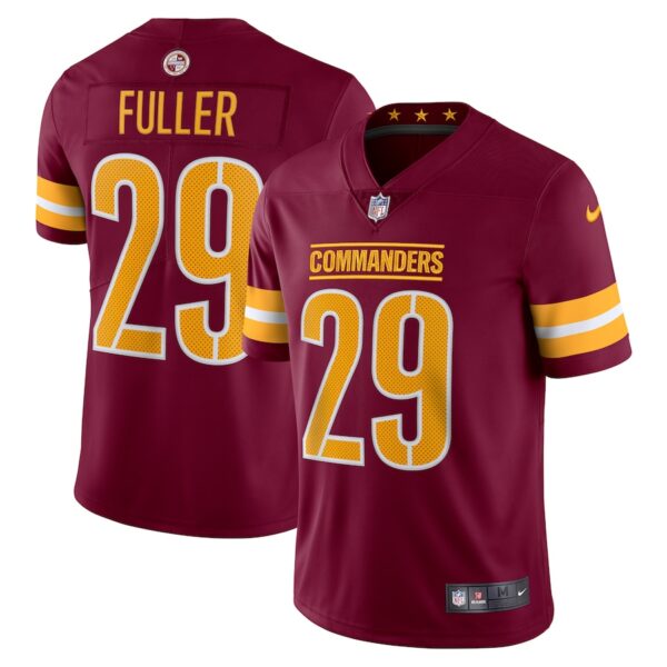 Kendall Fuller Washington Commanders Nike Vapor Limited Jersey - Burgundy photo 1 Jersey4u