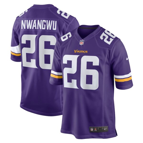 Kene Nwangwu Minnesota Vikings Nike Game Jersey - Purple photo 1 Jersey4u