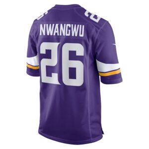 Kene Nwangwu Minnesota Vikings Nike Game Jersey - Purple photo 3 Jersey4u