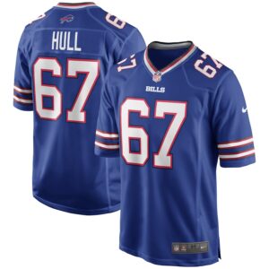 Kent Hull Buffalo Bills Nike Game Retired Player Jersey - Royal photo 1 Jersey4u