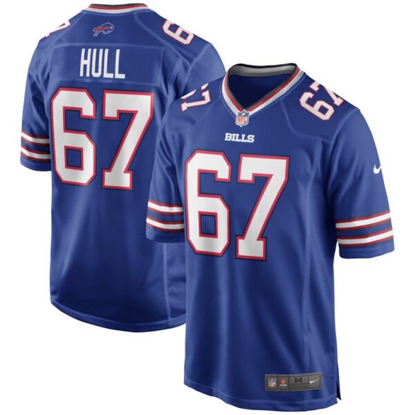 Kent Hull Buffalo Bills Nike Game Retired Player Jersey - Royal photo 1 Jersey4u