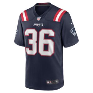 Kevin Harris New England Patriots Nike Game Player Jersey - Navy photo 2 Jersey4u