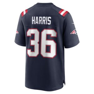 Kevin Harris New England Patriots Nike Game Player Jersey - Navy photo 3 Jersey4u