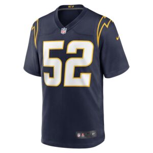 Khalil Mack Los Angeles Chargers Nike Alternate Game Jersey - Navy photo 2 Jersey4u