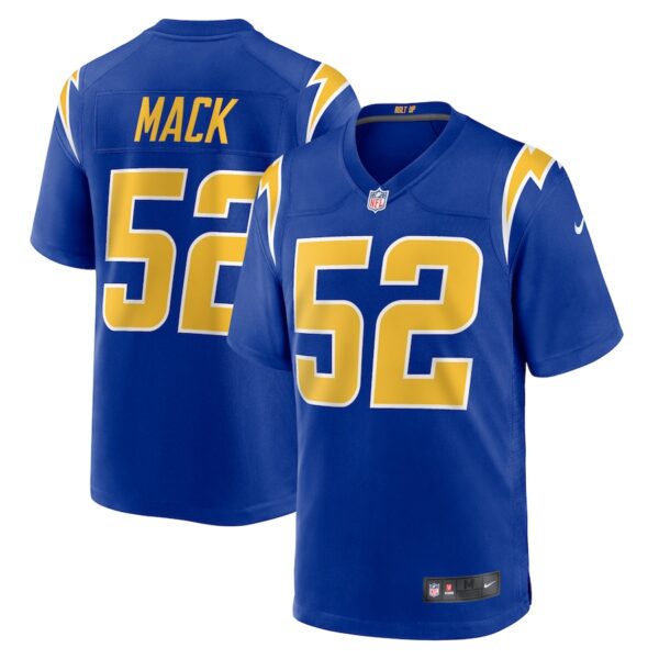 Khalil Mack Los Angeles Chargers Nike Alternate Game Jersey - Royal photo 1 Jersey4u