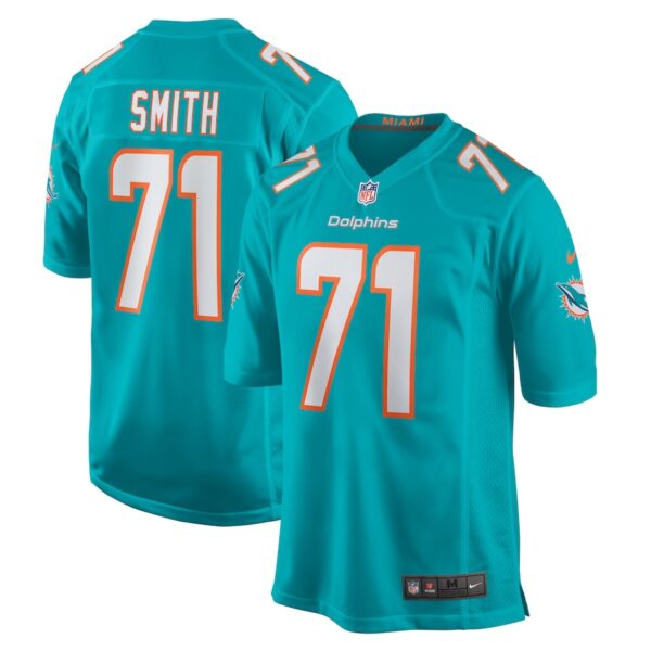 Kion Smith Miami Dolphins Nike  Game Jersey -  Aqua photo 1 Jersey4u