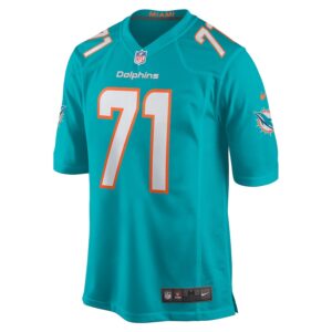 Kion Smith Miami Dolphins Nike  Game Jersey -  Aqua photo 2 Jersey4u