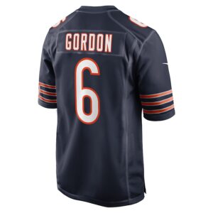 Kyler Gordon Chicago Bears Nike Game Player Jersey - Navy photo 3 Jersey4u
