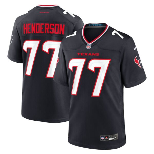 LaDarius Henderson Houston Texans Nike Game Jersey -  Navy photo 1 Jersey4u