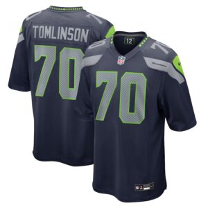 Laken Tomlinson Seattle Seahawks Nike  Game Jersey -  College Navy photo 1 Jersey4u