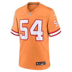 Lavonte David Tampa Bay Buccaneers Nike Throwback Game Jersey - Orange photo 2 Jersey4u