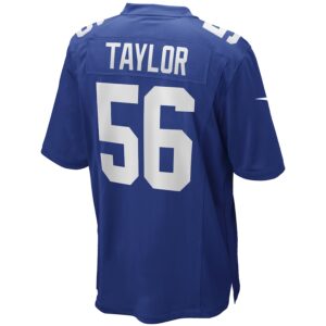 Lawrence Taylor New York Giants Nike Game Retired Player Jersey - Royal photo 3 Jersey4u