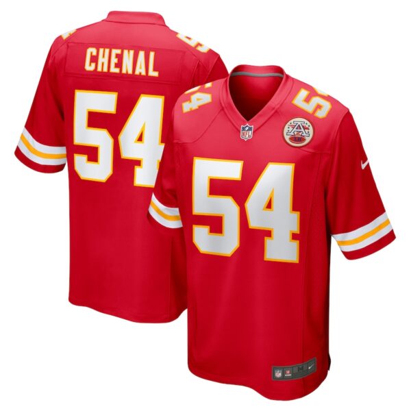 Leo Chenal Kansas City Chiefs Nike Game Player Jersey - Red photo 1 Jersey4u