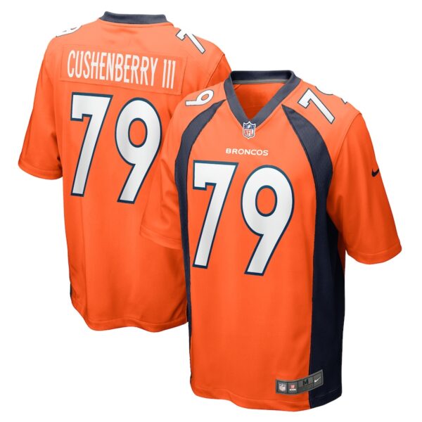 Lloyd Cushenberry III Denver Broncos Nike Game Player Jersey - Orange photo 1 Jersey4u