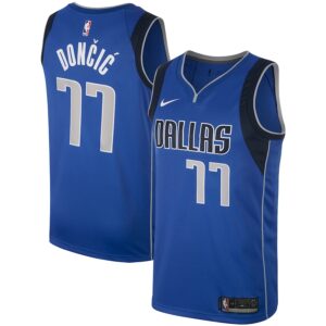 Dallas Mavericks Luka Doncic Nike Men's Swingman Jersey - Royal photo 1 Jersey4u
