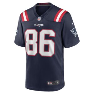 Lynn Bowden Jr. New England Patriots Nike Home Game Player Jersey - Navy photo 2 Jersey4u