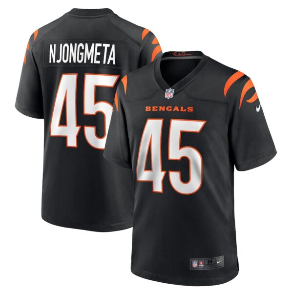 Maema Njongmeta Cincinnati Bengals Nike  Game Jersey -  Black photo 1 Jersey4u