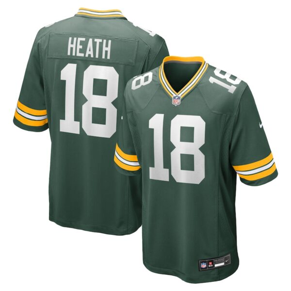 Malik Heath Green Bay Packers Nike  Game Jersey -  Green photo 1 Jersey4u