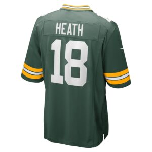 Malik Heath Green Bay Packers Nike  Game Jersey -  Green photo 3 Jersey4u