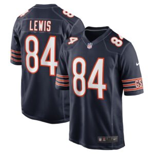 Marcedes Lewis Chicago Bears Nike  Game Jersey -  Navy photo 1 Jersey4u
