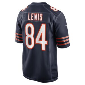 Marcedes Lewis Chicago Bears Nike  Game Jersey -  Navy photo 3 Jersey4u