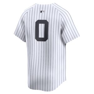 Marcus Stroman New York Yankees Nike Home Limited Player Jersey - White photo 3 Jersey4u