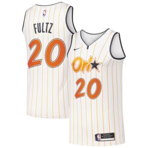 Markelle Fultz Orlando Magic Nike Swingman Player Jersey - City Edition - White photo 1 Jersey4u