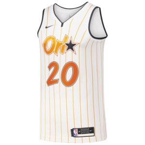 Markelle Fultz Orlando Magic Nike Swingman Player Jersey - City Edition - White photo 2 Jersey4u