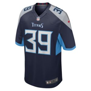 Matthew Jackson Tennessee Titans Nike Team Game Jersey -  Navy photo 2 Jersey4u