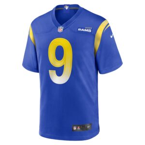Matthew Stafford Los Angeles Rams Nike Game Jersey - Royal photo 2 Jersey4u