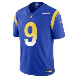 Matthew Stafford Los Angeles Rams Nike Vapor F.U.S.E. Limited Jersey - Royal photo 2 Jersey4u