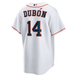 Mauricio Dubon Houston Astros Nike Home Jersey4u Jersey - White photo 3 Jersey4u