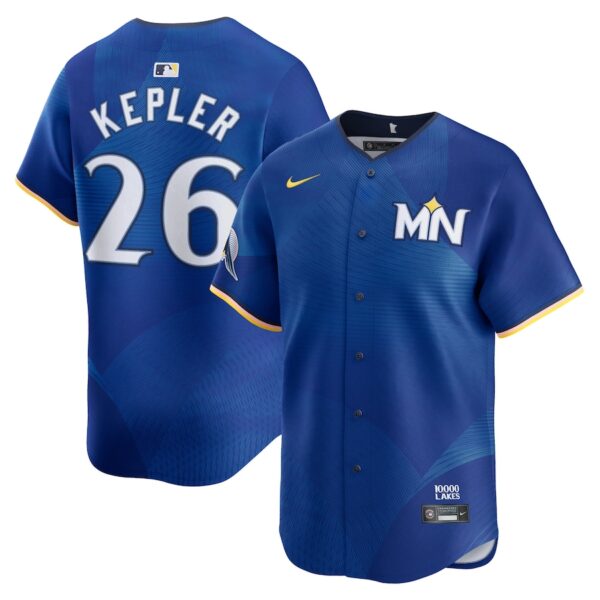 Max Kepler Minnesota Twins Nike 2024 City Connect Limited Jersey - Royal photo 1 Jersey4u