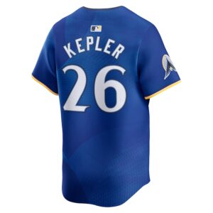 Max Kepler Minnesota Twins Nike 2024 City Connect Limited Jersey - Royal photo 3 Jersey4u