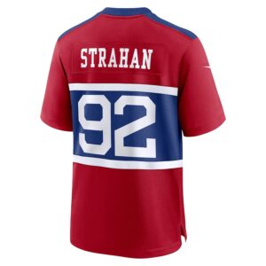 Michael Strahan New York Giants Nike Alternate Retired Player Game Jersey - Century Red photo 3 Jersey4u