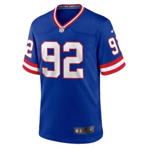 Michael Strahan New York Giants Nike Classic Retired Player Game Jersey - Royal photo 2 Jersey4u